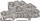 Терминален блок Wago 2003-7645, 3 нивоа 2.5mm² L L PE, сив