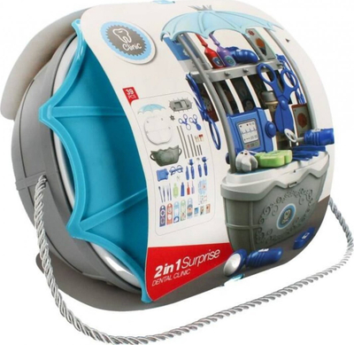 Set lodër mjeku Mega Creative MEDICAL SET, me shportë, blu gri