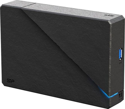 Hard disk i jashtëm për kompjuter Silicon Power Stream S07, 6TB, USB 3.1 Gen 1, i zi