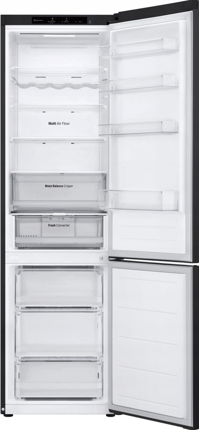 Frigorifer i kombinum LG GBV3200DEP, 387L, 203cm, inox