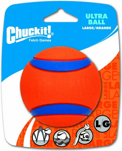 Топка од гума за кучиња Chuckit Ultra Ball, high bounce, големина L
