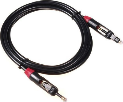 Kabllo Maclean Toslink Mini - Toslink Mini MCTV-642, 0.5m, e zezë