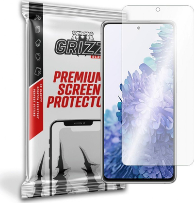 Xham mbrojtës hibrid GrizzGlass Grizz për Samsung Galaxy S20 FE, transparent