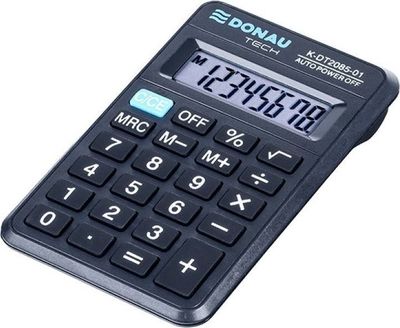 Kalkulator Donau Tech K-DT2085-01, i zi