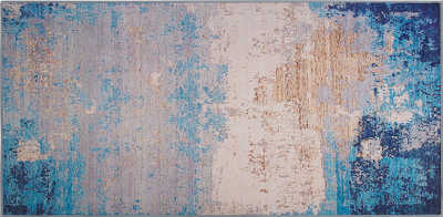 Tapet Beliani INEGOL, 80x150 cm, poliester, blu