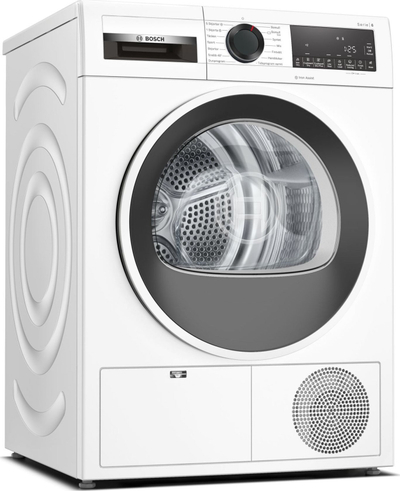 Tharëse rrobash Bosch Series 6 WQG242AISN, 9kg, pompë nxehtësie, A++, e bardhë