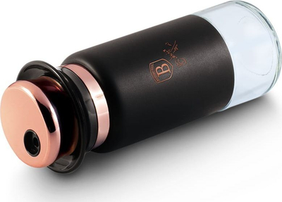 Set mbajtësesh për erëza Berlinger Haus BH-1999 Black Rose, 4 copë, të zeza