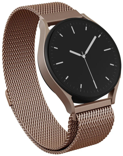 Rrip ore BURGA Metal Mesh Band, 22mm, metal, rozë gold