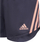 Pantallona të shkurtra adidas 3S KN Short Jr HE2098, për goca, poliestër, blu navy
