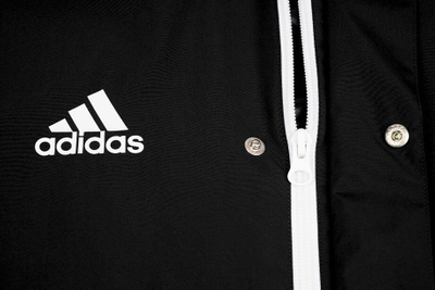 Xhaketë sportive për fëmijë Adidas Entrada 22 Jr IK4014, all weather, poliestër, e zezë
