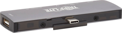 Dock USB C Tripp Lite U442 DOCK15 S, HDMI 4K, PD 60W, gri
