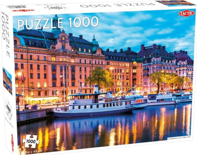 Puzzle Tactic Stockholm, 67 cm x 48 cm, 1000 elemente
