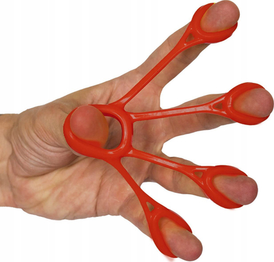 Ushtrues gishtash QMED Finger Exerciser Medium, rezistencë mesatare, jeshile