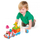 Set lodrash Tomy Toomies Jurassic World, xhip me rimorkio dino, shumëngjyrësh