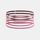 Shirit flokësh Under Armour Mini Elastic, set 6 copë, elastik, shumëngjyrësh