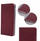 Kabullë mbrojtëse Smart Magneto për Motorola G55 5G, me funksion portofol, e kuqe burgundy