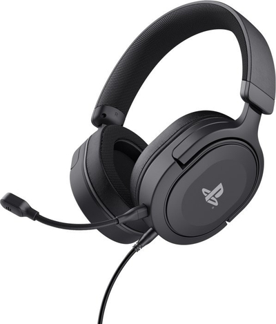 Kufje gaming Trust GXT498 Forta, 50 mm, 3D audio PS5, të zeza