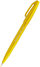 Stilolaps furçë Pentel Brush Sign SES15C-G, majë fleksibile, ngjyrë e verdhë