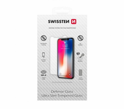 Xham mbrojtës Swissten Defense Glass për iPhone 16 Pro, xham i fortë 9H, i tejdukshëm