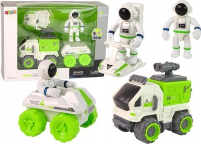 Set lodrash Leantoys Space Vehicle With Astronaut, mjet hapësinor me astronaut