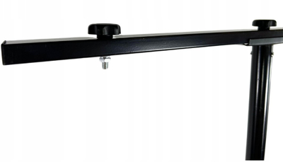 Tripod portativ Germina, teleskopik 180cm, për prozhektorë, i zi