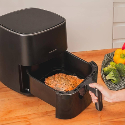 Fritezë ajri Cecotec Cecofry Fantastik 5500, 5.5L, 1500W, e zezë