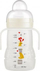 Тренинг-шише MAM Trainer+ 220ml Better Together, ергономска рачка, без BPA, повеќебојно