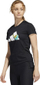 Bluzë sportive Adidas IWD GTW HA6658, për femra, pambuk poliester, e zezë