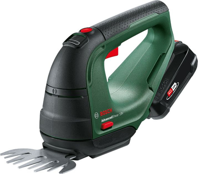 Gërshërë kopshti pa kabllo Bosch AdvancedShear 18V-10, teh 20 cm, 18V, jeshile