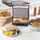 Grill elektrik Salter Panini Grill AND Panini, 750W, 23x14.5cm, inox i argjendtë
