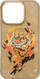 Kапак Nimmy Tiger MagSafe за iPhone 16 Pro, TPU PC, светло кафена боја