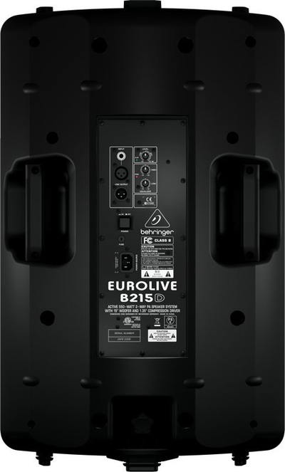 Активна звучна кутија Behringer Eurolive B215D, 15", 550W, црна