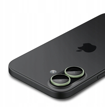 Mbrojtës kamere Spigen Glass TR EZ Fit Optik Pro, 2 copë, për iPhone 17, jeshil