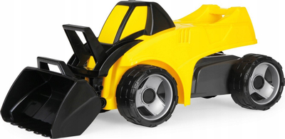 Lodër buldozer Lena Giga Trucks ProX 02145 04479, plastik, për jashtë edhe brenda, me plot ngjyra