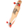 Longboard Enero Eagle, 105 cm, rrota PU, shumëngjyrëshe