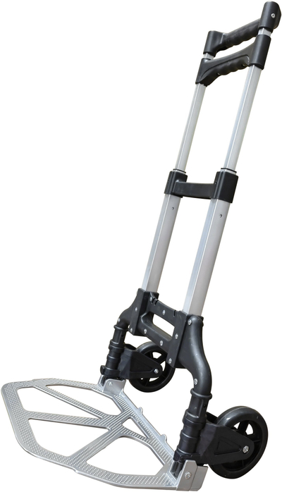 Склоплива транспортна количка FOLDABLE HAND TRUCK, капацитет 80kg, метална