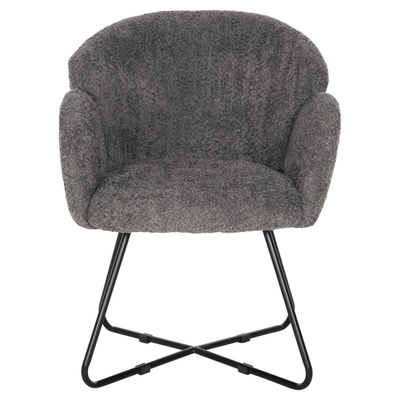 Kolltuk Harnis bouclé (HM9603.01), gri/ zezë