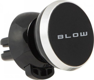 Mbajtëse magnetike për veturë Blow 75-340 US-40, për dalje ajri, rrotullim 360°, e argjendtë