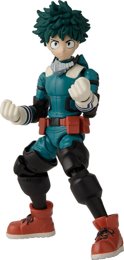 Figurë aksioni Bandai Anime Heroes Midoriya Izuku, 17 cm, My Hero Academia, shumëngjyrëshe