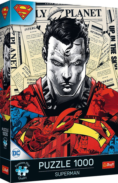 Puzzle Trefl Superman, 1000 pjesë, shumëngjyrësh