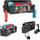 Braketë murale JYS NS247 për Nintendo Switch dhe Steam Deck, modulare, ABS, e zezë