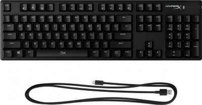 Tastierë HyperX Alloy Origins Aqua (4P5N9AA), e zezë