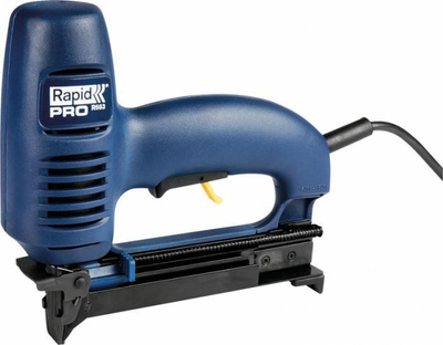 Kapëse elektrike Rapid R553, kapacitet 156 kapëse, për tapiceri, gri