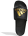 Shapka Adidas Adilette, logo metalik, e zezë