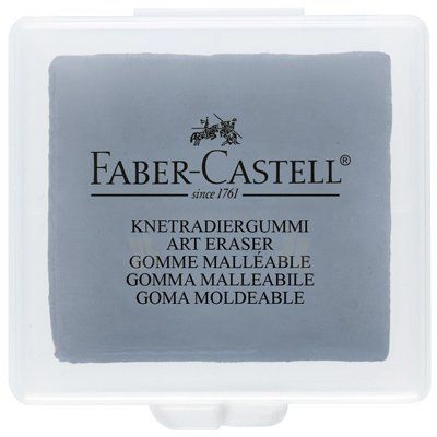 Gomë artistike Faber Castell 127220, për laps dhe pastel, gri