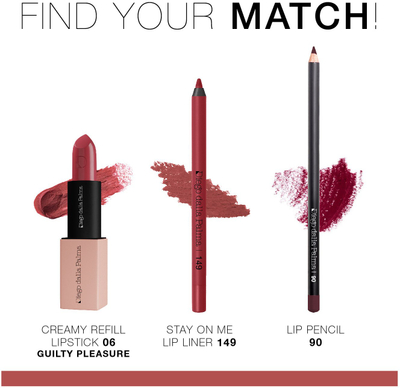 Ruž kremoz Diego Dalla Palma The Creamy Lipstick Refill System 06 Guilty Pleasure, refill, rozë