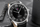 Orë dore meshkuj Tommy Hilfiger, 43mm, rrip lëkure, argjend e zezë