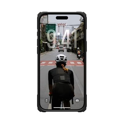 Mbulesë telefoni UAG Plasma XTE për iPhone 17 Pro Max, me magnet MagSafe, me qëndrim, e zezë transparente