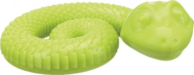 Lodër për qen Trixie, gjarpër gome mbushës, 7", portokalli