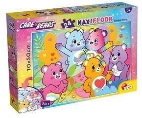Puzzle dyshemeje Lisciani Care Bears Maxi Floor, 24 copa, 70x50cm, shumëngjyrësh